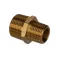 Lancer 112RJF BRASS HEX NIPPLE 3/4 MPT X 1/2
