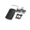 Kason 11346000005 HINGE FLUSH BRU-CHR BLKDIA CVR