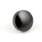 Nieco 11608 Knob, Black, Round, 10-32 Female Insert