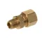Southbend Range 1176385 Fitting, Straight, 1/8" NPT x 3/8" Compression