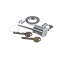 Norlake 119143 Cylinder Lock Kit, Removable Core