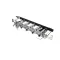 Southbend Range 1198990 MANIFOLD BURNER ASSEMBLY (5) CO NAT