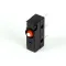 Lancer 12-0244 Microswitch, Pushbutton, SPST, 250V, 5A