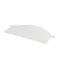 Low Temp Industries 120260 BUFFET-PLEXI. DBL. SERVE END