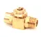 Concordia Beverage Systems 1210-041 Ball Valve, Steam Wand, Brass, 2500