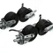 Norlake 121217 Caster, 3", Swivel, 2 without Brake, 2 with Brake, Stem, Set of 4