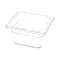 Fagor Commercial 12190006 TRANSPARENT SALAD TRAY- 1/6X4