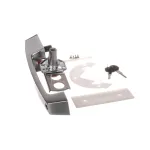 Kason 1229C-00024 Cylinder Locking Handlem Brush Crome