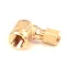 Concordia Beverage Systems 1231-043 Elbow, Brass, 1/2" Female x 1/8" Tube