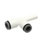 Concordia Beverage Systems 1232-144 Tee, 6MM, 2 Female/1 Male, Legris