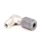 Concordia Beverage Systems 1233-021 Elbow, Stainless Steel, 1/8" Male x 1/4" Tube