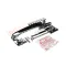Kason 1236C-00005 Latch Kit with Lever Release/Cylinder Lock & Keys, Chrome