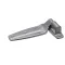 ThermalRite 4095 LATCH 78S D HANDLE CYLINDER LOCKING BRUSHED CHROME