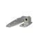 Kason 1245-000024 HINGE SILVER 1-3/8