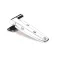Kason 1245-000080 Door Hinge, Chrome, 1 7/8" Offset
