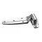 Kason 1245000088 Hinge,Reversible Cam Rise, Flush Mount, Brushed Chrome