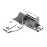 Kason 1246-000040 Door Hinge, Flush, Brushed Chrome