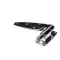Kason 1248-000024 Door Hinge, Walk-In, Cam Rise, 1 3/8" Offset, Polished Chrome