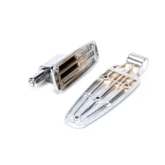 Kason 1248-000026 Door Hinge, Chrome, 1-3/4" Offset
