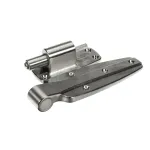 Kason 1248-000040 HINGE POLISHED BRUSHED CHROME