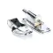 Kason 1249-000004 Hinge, Spring Assisted, Right Hand, Flush Mount, Chrome