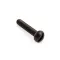Bunn 12499.0002 Screw, Slotted, Round Head, Black, .25-20 x 1.5"