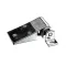 Kason 1255-000014 Door Hinge, Polished Chrome, Textured Panel, Flush Mount