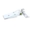 Kason 1256-000004 Hinge, Textured, Brushed Chrome