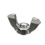 Giles 12600 Wing Nut, 1/4-20, Stainless Steel