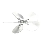 Grindmaster Cecilware 1273 Fan Blade, Aluminum, 5 Fin, D15