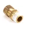 Montague 1287-4 BRASS FITTING --3/8 NPT X 7/16