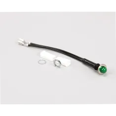 Bunn 12984.0002 Lamp Assembly, Green, 125V, Chrome Bezal