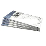 Carrier 12X24X1-M8-C-P4 MERV 8 1  Air Filter, 12  x 24  x 1 , 4 PK