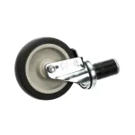 Low Temp Industries 130600 Caster with Brake, Swivel Stem, 5"