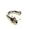T&S Brass 131X Gooseneck, Swivel, 2 13/16" Spread, 4 3/4" Height