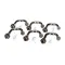 T&S Brass 131XM Swivel Gooseneck, 2-13/16" Spread,4-3/4" Height, 2-1/2 Clearance, Pack of 6