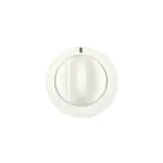 Frigidaire 134011703 Timer Knob, White with Gray Indicator Line, Dryer