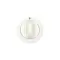 Frigidaire 134011703 Timer Knob, White with Gray Indicator Line, Dryer