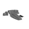 Kason 1345-000005AKG Hinge Cover Set, Dark Gray