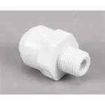 Manitowoc Ice 1360961 Male Connector, 1/4" OD x 1/8" NPTF
