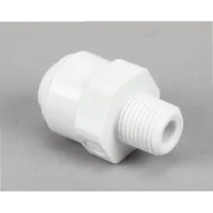 Manitowoc Ice 1360961 Male Connector, 1/4" OD x 1/8" NPTF
