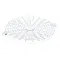 Heatcraft 5054D Fan Guard, 5.5", Clear Plastic
