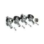 Henny Penny 14087 Caster Kit, 4 Wheels & Hardware, HB120/121, Model DT-221, Cart