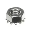Concordia Beverage Systems 1420-031 Lock Nut with External Tooth Washer, 1/4-20, Stainless Steel
