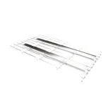 Groen 145721 Pan Rack, Right Hand, SSB-10