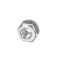 Cleveland 14672 Nut, Hex, Elastic Stop, 10-32, Zinc Plated