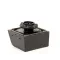 Insinkerator 14707 Knob, Door Disconnect, w/ Shield, Black