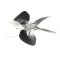 Norlake 149231 Fan Blade, 5 Fin, Witt 204395018