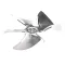 Master-Bilt 15-13081 Fan Blade, 5 Fin, Aluminum