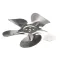 Master-Bilt 15-13094 Fan Blade,Aluminum, 5 Fin, AD8CW20UBA